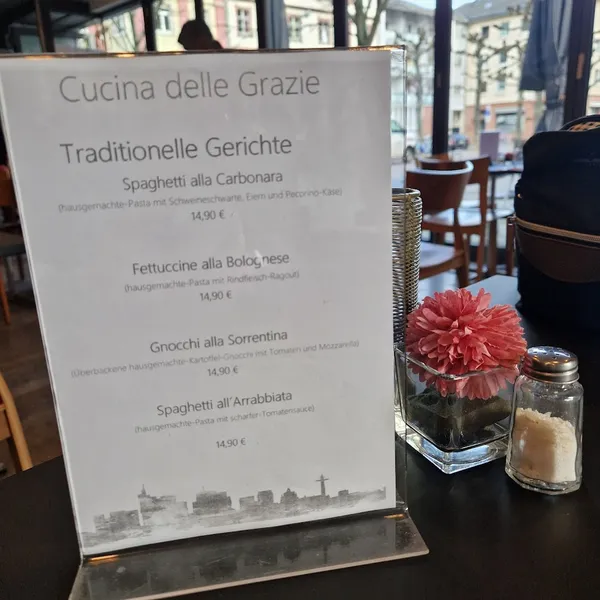 menu 0 of Cucina delle Grazie