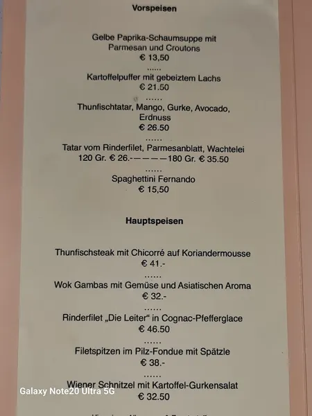 menu 0 of Die Leiter