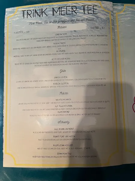 menu 1 of Café Continental - Dresden