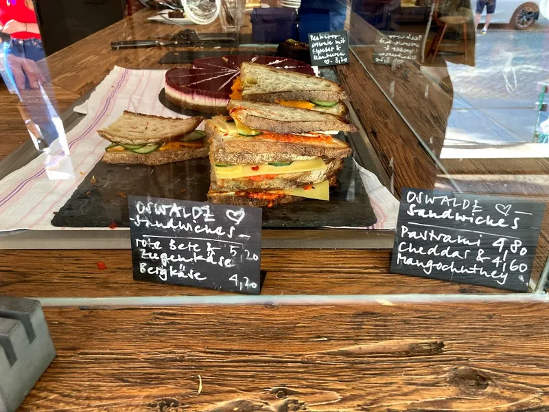 menu 2 of Café Oswaldz