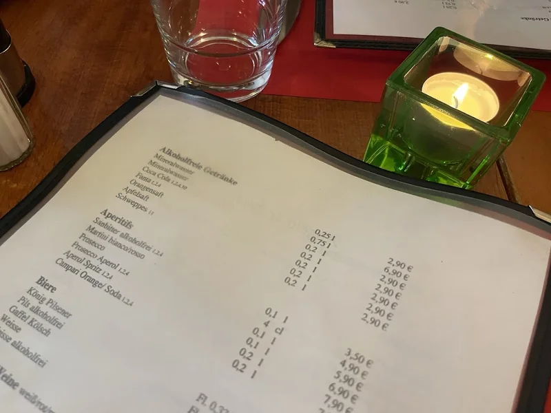 menu 2 of Angelo Trattoria