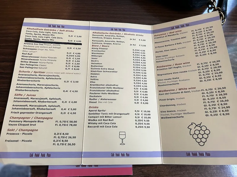 menu 0 of piccoli pasti