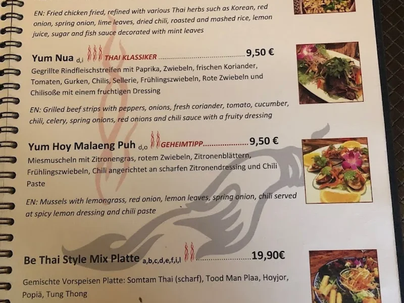 menu 0 of Pad Thai Restaurant
