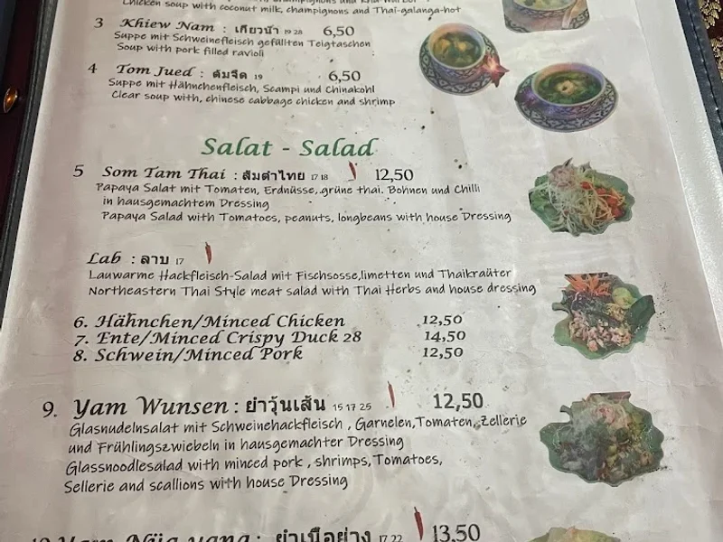 menu 2 of Ratchada Thai Restaurant & Bar