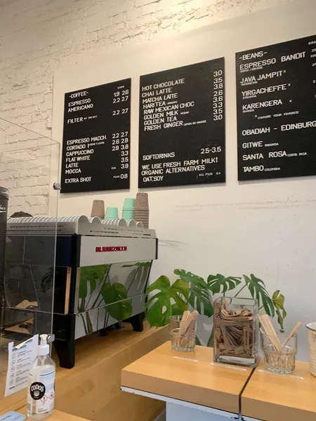 menu 2 of CODOS Coffee