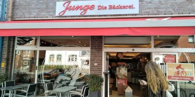 Junge Die Bäckerei