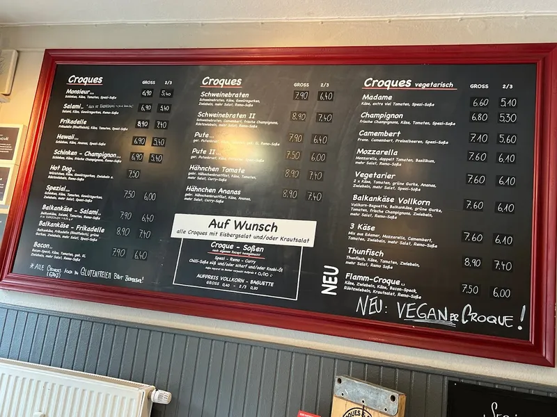 menu 0 of Croque und Crêpes Farmsen