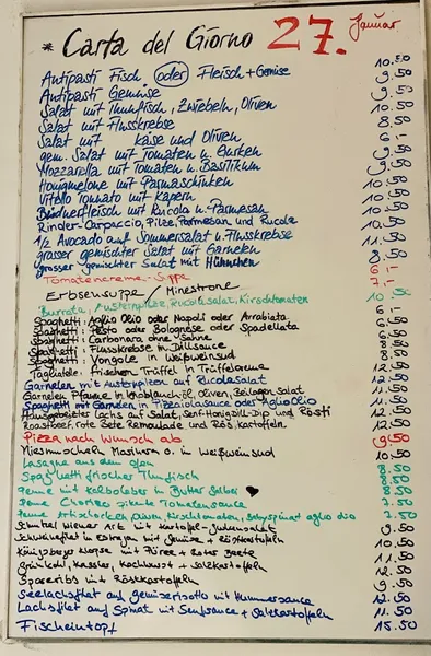 menu 0 of Mangia E Bevi