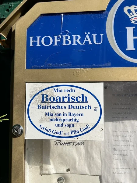 menu 0 of Haidhauser Brotzeitstand'l