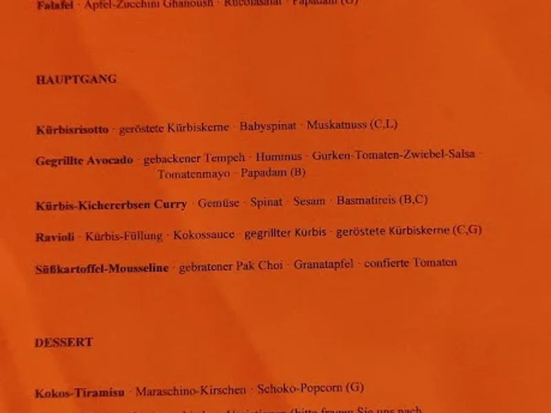 menu 2 of The Gratitude