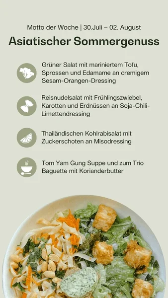 menu 1 of salarte - Mittagessen, Brunch, Catering