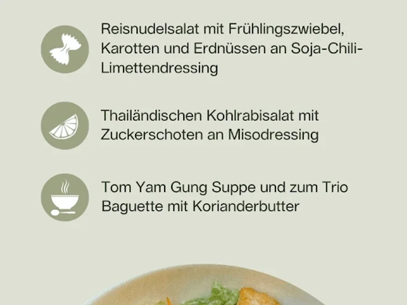 menu 1 of salarte - Mittagessen, Brunch, Catering