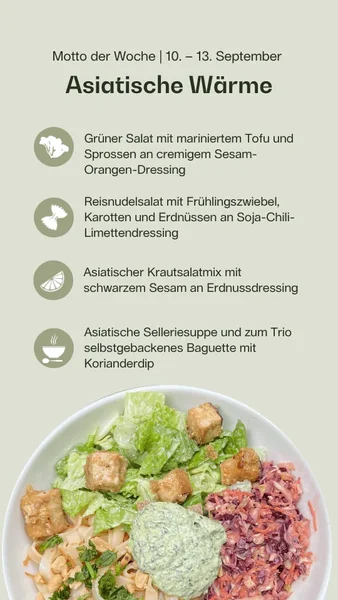 menu 2 of salarte - Mittagessen, Brunch, Catering