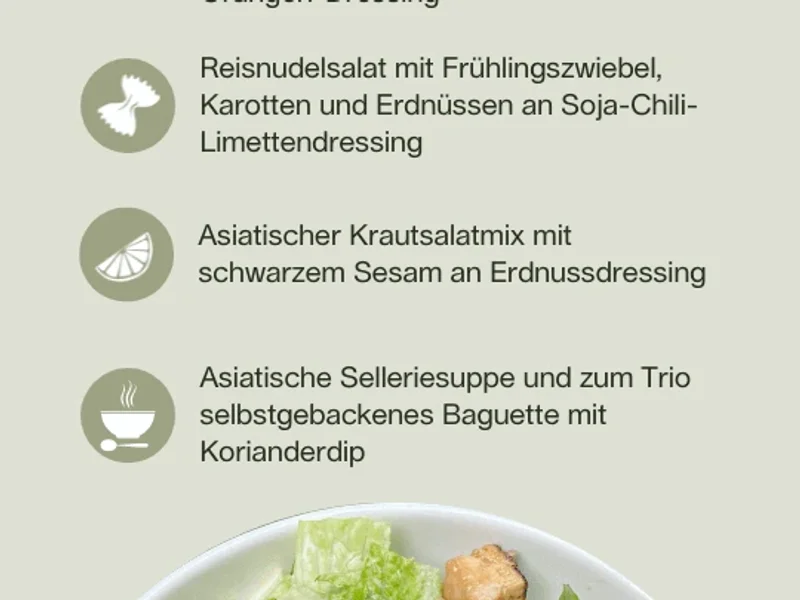 menu 2 of salarte - Mittagessen, Brunch, Catering