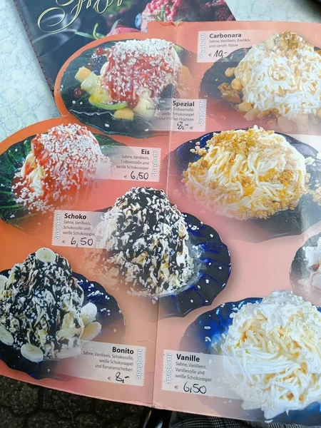 menu 0 of Eiscafé Forum Fenner