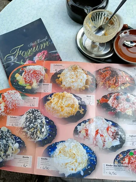 menu 1 of Eiscafé Forum Fenner
