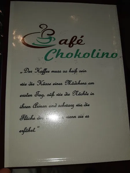 menu 2 of Café Chokolino Danijel Grbesa