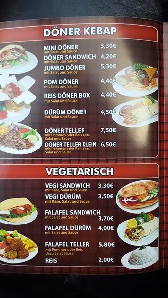 menu 2 of Boberg Döner Pizza Haus