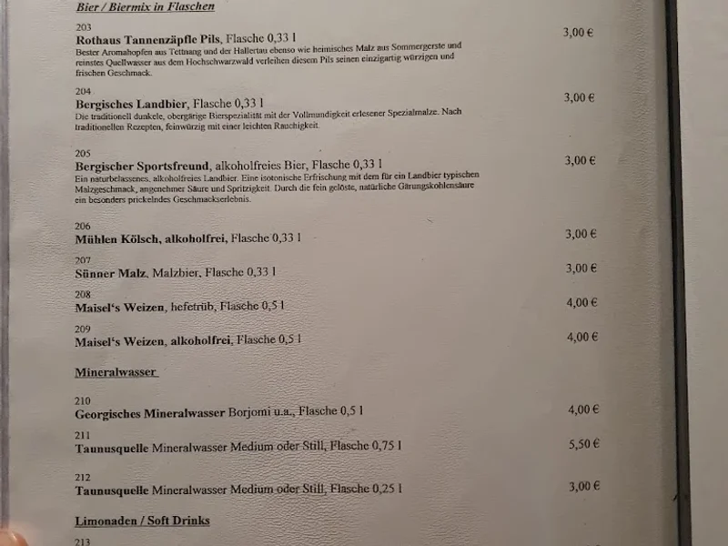 menu 1 of Restaurant & Bistro Kaukasia