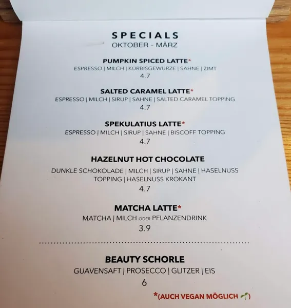 menu 0 of Café NiMo