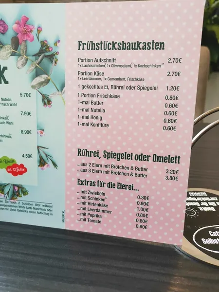 menu 2 of Backhaus Hennig - Backcafé