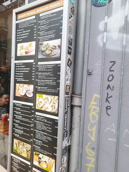 menu 1 of Green Papaya