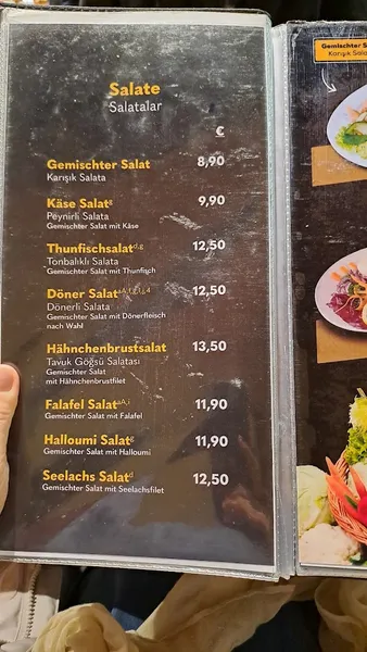 menu 2 of Volkan's Grillhaus Horn