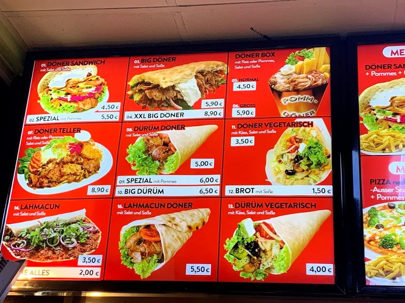menu 1 of Tadim