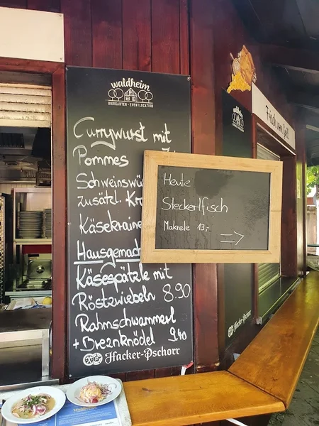 menu 1 of Biergarten & Eventlocation Waldheim