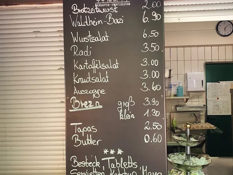 menu 2 of Biergarten & Eventlocation Waldheim