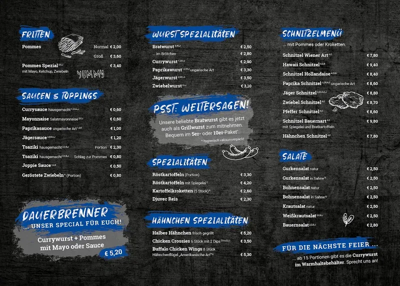 menu 0 of Erler Grill