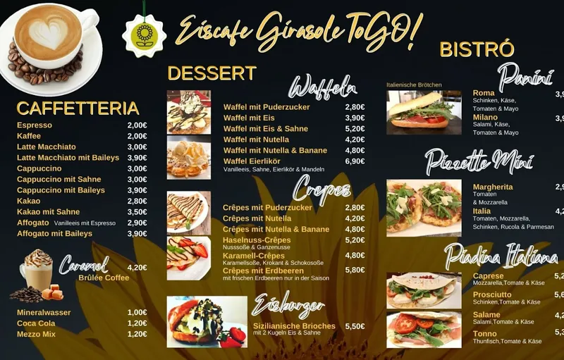 menu 0 of GiraSole