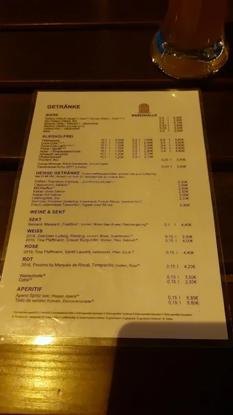 menu 1 of Biergarten Rathenauplatz Veedelstreff