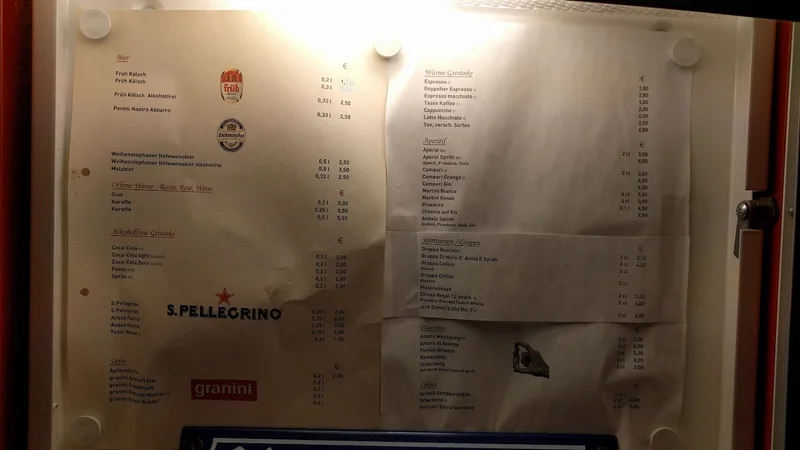 menu 2 of Pizzeria A Modo Mío