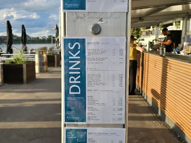 menu 2 of Rheinterrassen Köln