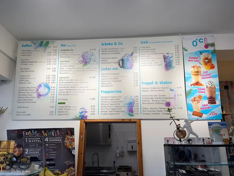 menu 0 of Café Lieber
