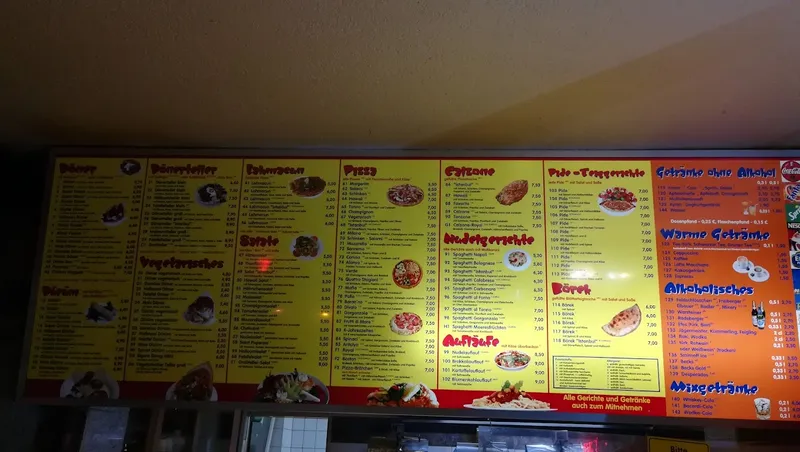 menu 1 of İstanbul Döner Kebab Haus Striesen