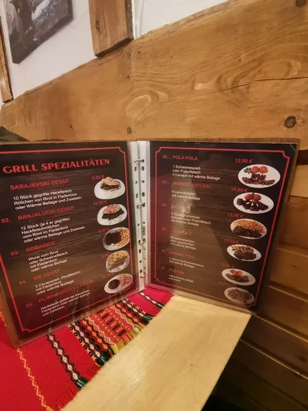 menu 0 of Restaurant Balkan