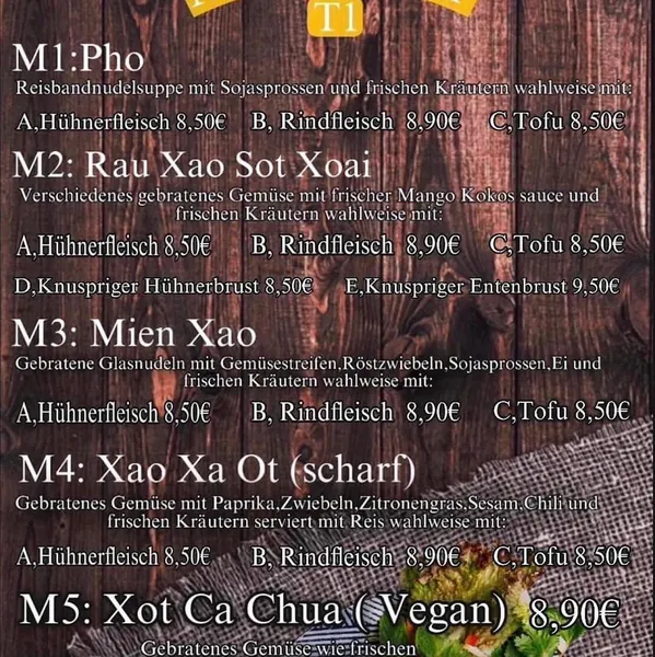 menu 0 of Com Nieu 21