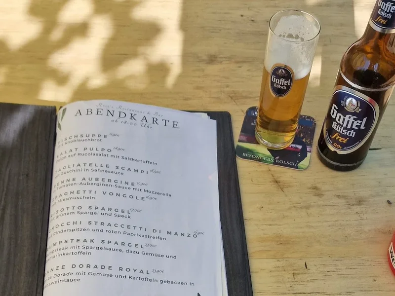 menu 1 of Restaurant & Bar Rose's