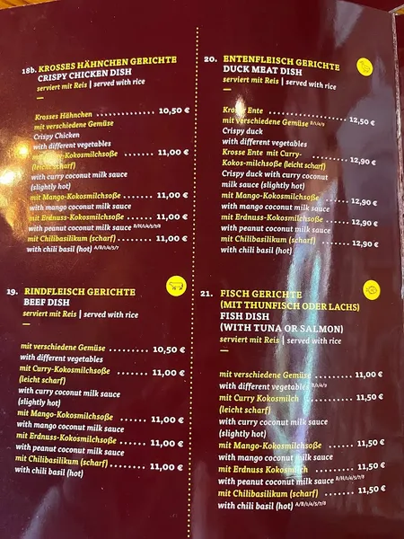 menu 1 of Bun Pho Hang