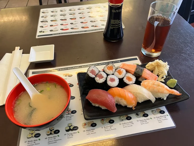 menu 1 of Japan Sushi Gourmet