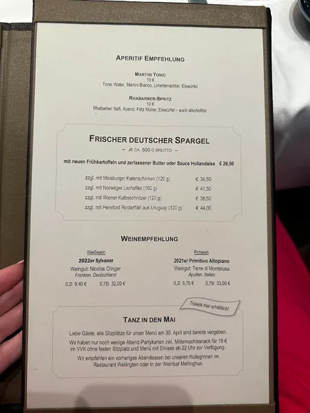 menu 2 of Bar & Restaurant THE LOCKS