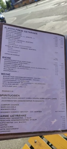 menu 1 of EssEck