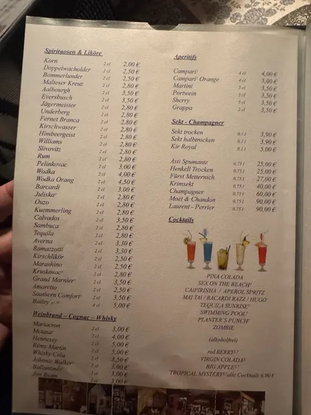 menu 2 of Donaustuben