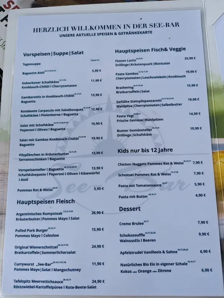 menu 0 of See-Bar