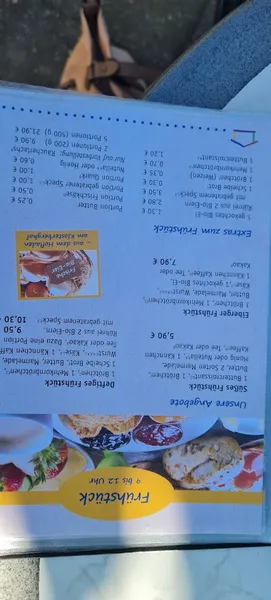 menu 0 of Eiberger Café