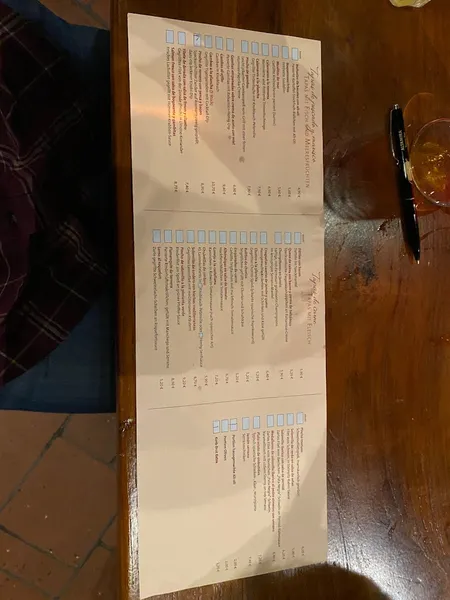 menu 0 of Restaurant Altamira