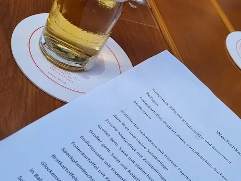 menu 2 of Kleine Glocke