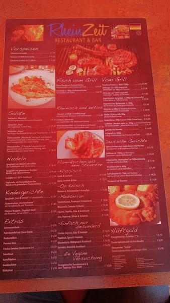 menu 1 of RheinZeit